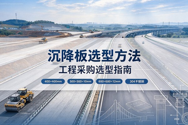 滨城沉降板选择方法