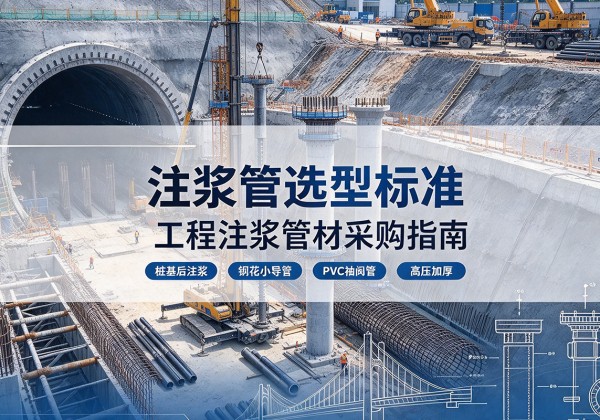 滨城注浆管选型标准